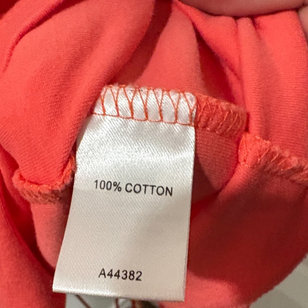 Appleseed's Vibrant Coral Button-Down Blouse - image 4